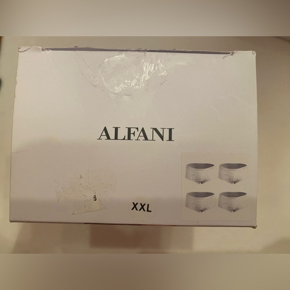 Alfani Men’s 4 Pack Briefs in White Size XXL 41-43 NWT - Picture 2 of 4